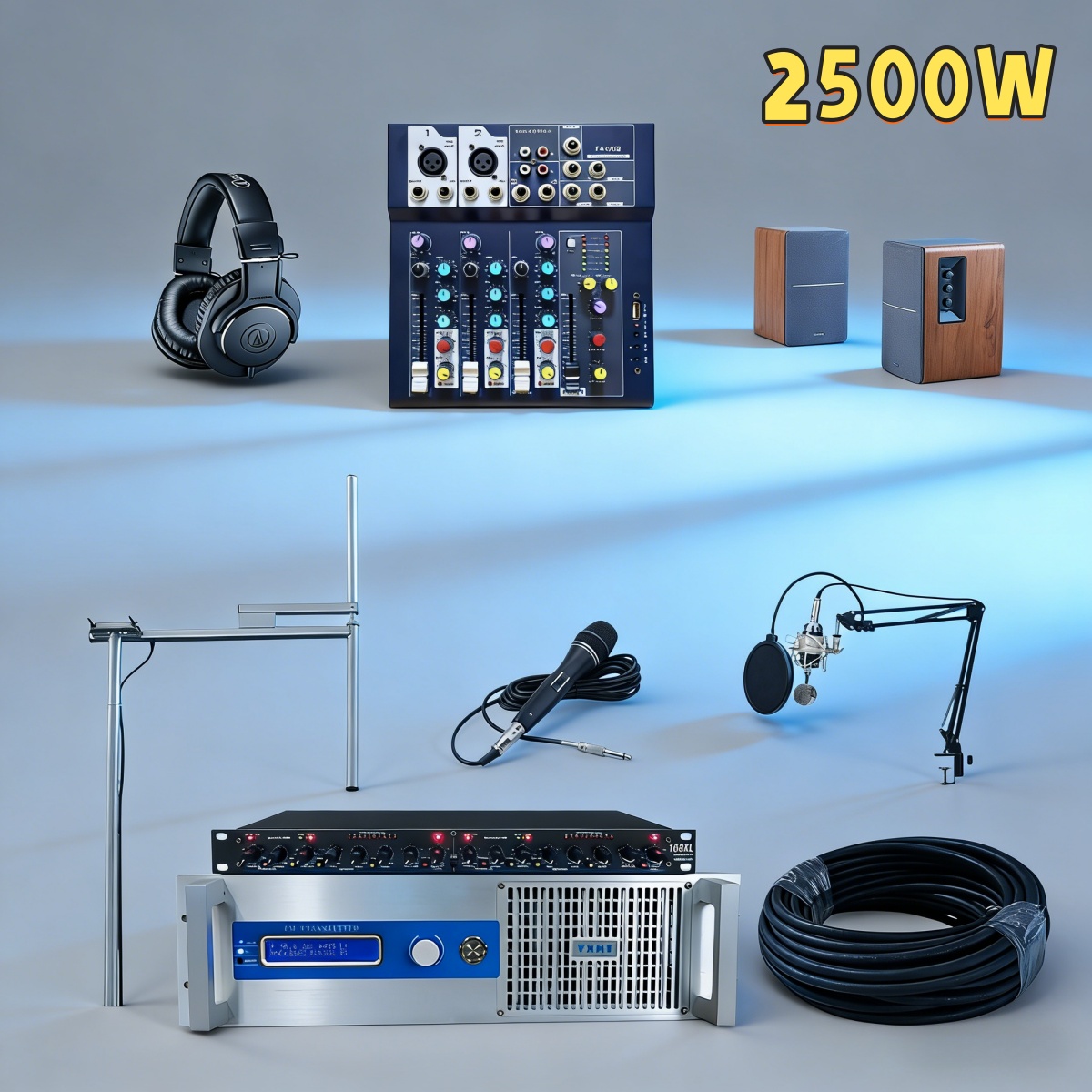 Fm Transmitter - High SNR YXHT-1, 2.5KW(2500W) FM Transmitter