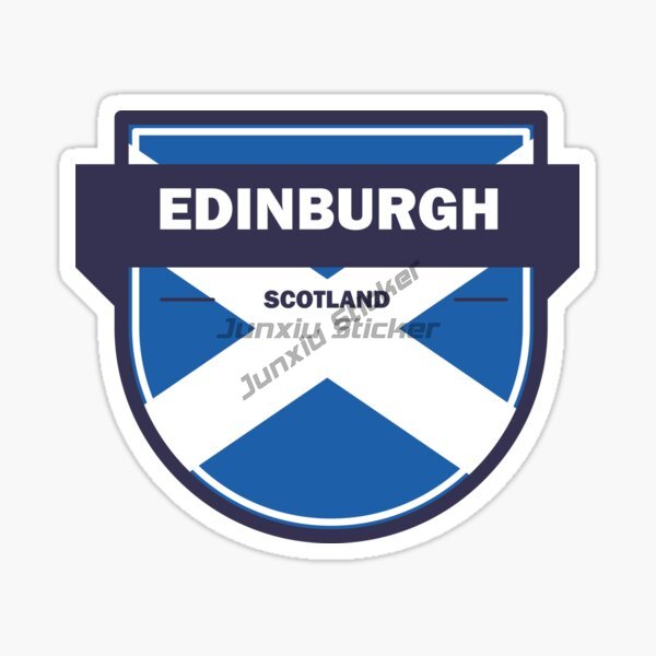 Car Accessories Edinburgh - EDINBURGH SCOTLAND Landscape Car Sticker Self