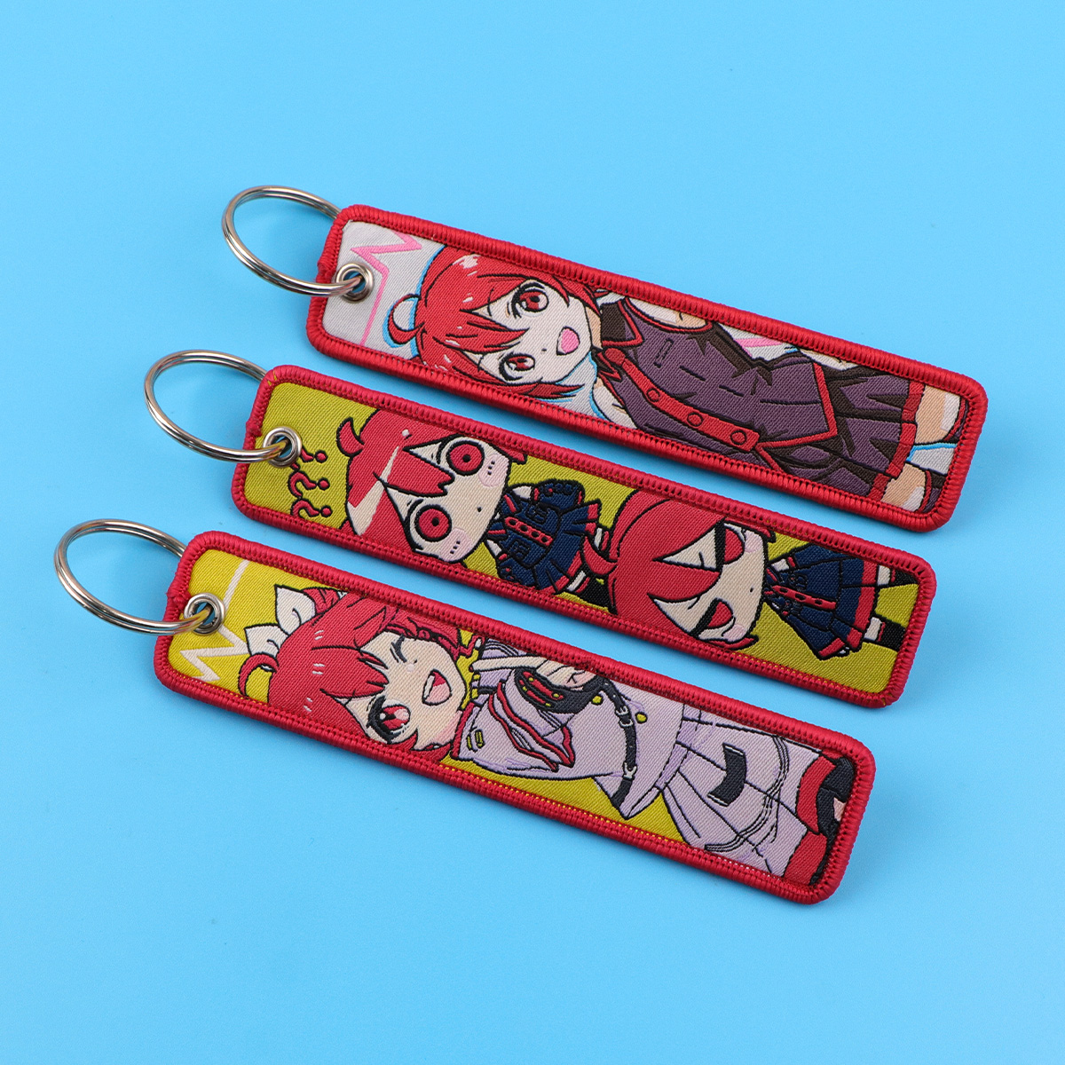 Car Accessories Girl - Cute Anime Girls Keychain for Cars