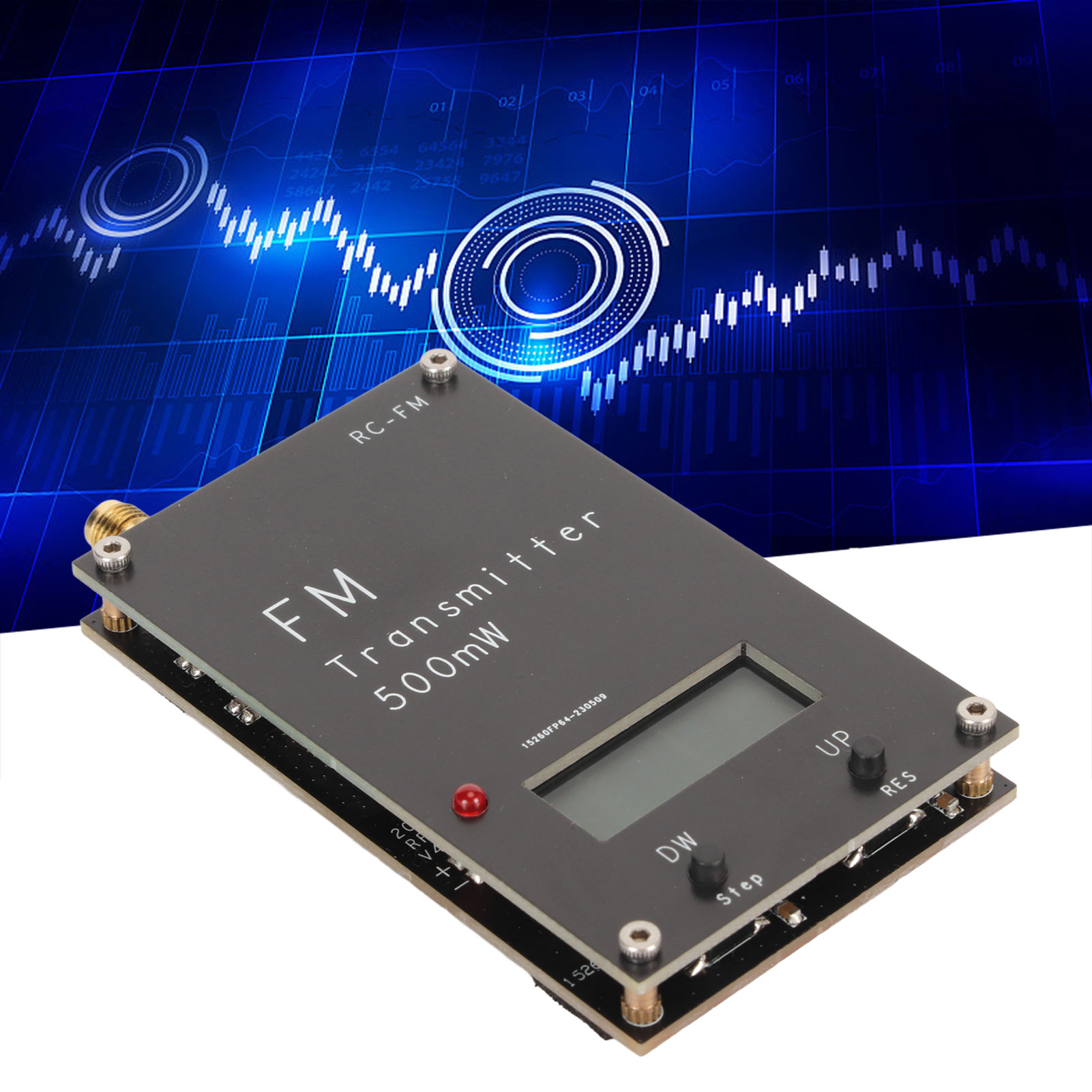 Fm Transmitter - 500mW FM Transmitter with LCD Screen