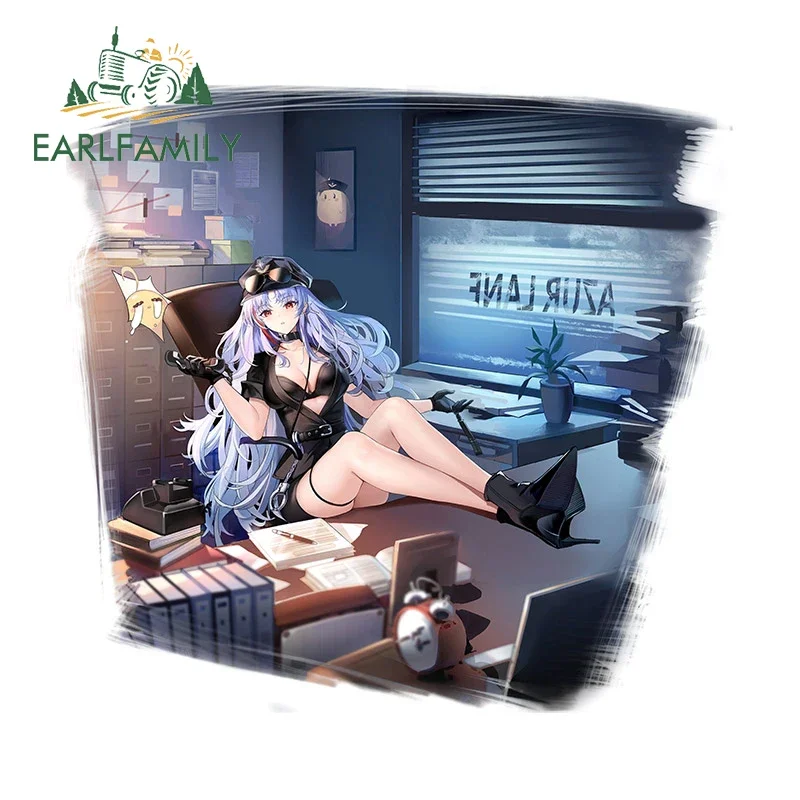 Car Accessories Edinburgh - EARLFAMILY 13cm X 12.2cm HMS Edinburgh
