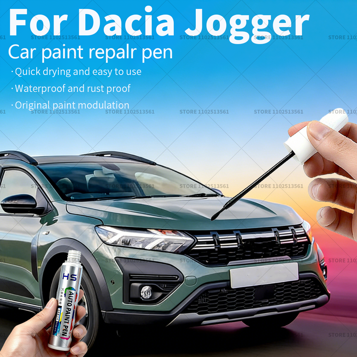 Car Scratch Remover Pen - Paint Repair Pen Touch Up Scratch
