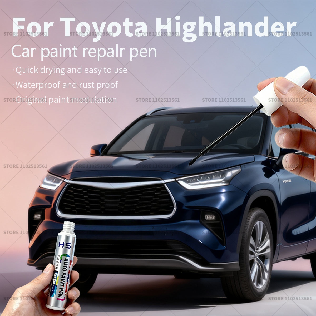 Car Scratch Remover Pen - For Toyota Highlander Car Paint Repair