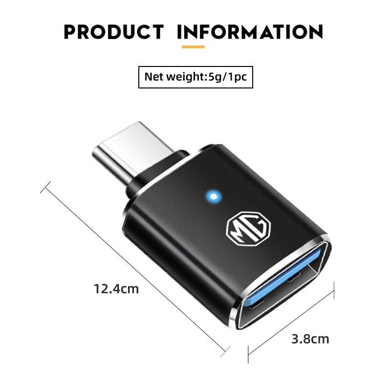 Car LED Type C To USB 3.0 Adap - Car Accessories Quirky review and price