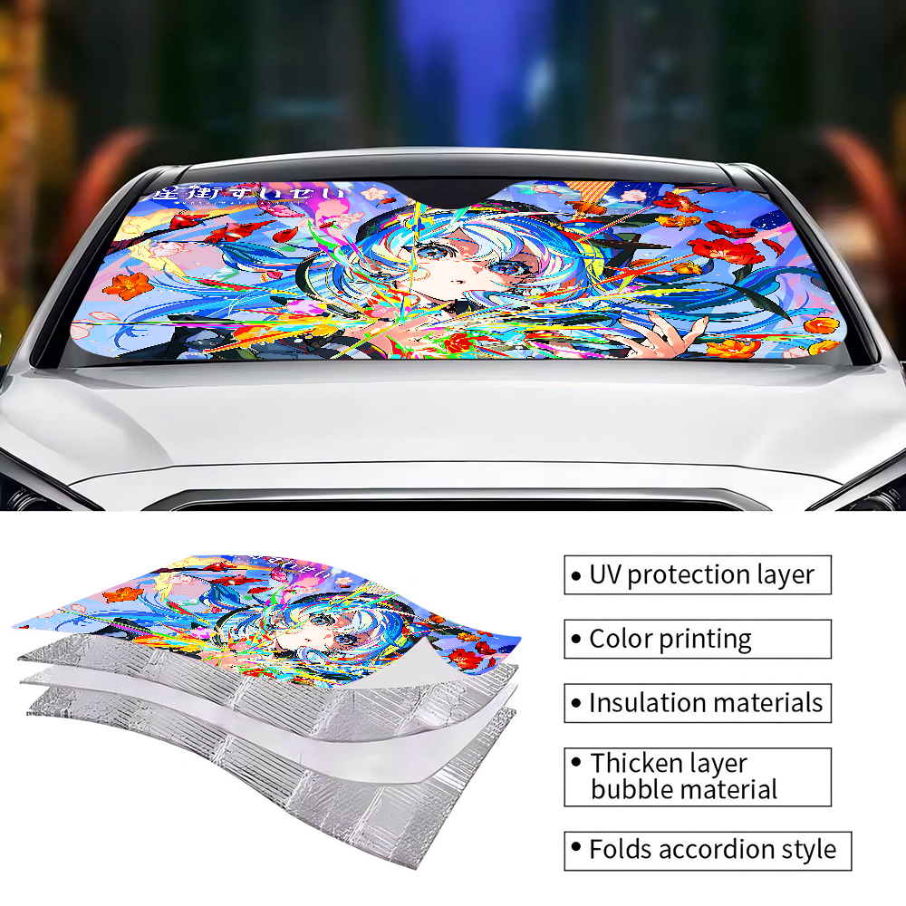 Hoshimachi Suise Anime Windshi - Car Accessories Window review and price