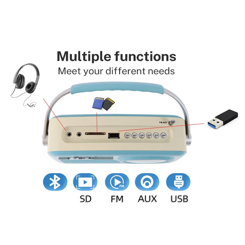 FFYY-Retro Design Bluetooth Ra - Fm Transmitter review and price