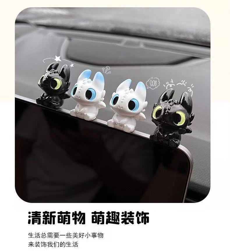 Cute toothless baby doll figur - Car Accessories Quirky review and price