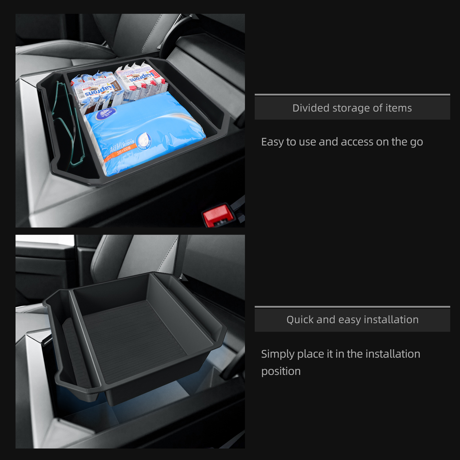 For Tesla Cybertruck Car Cente - Car Accessories Quirky review and price