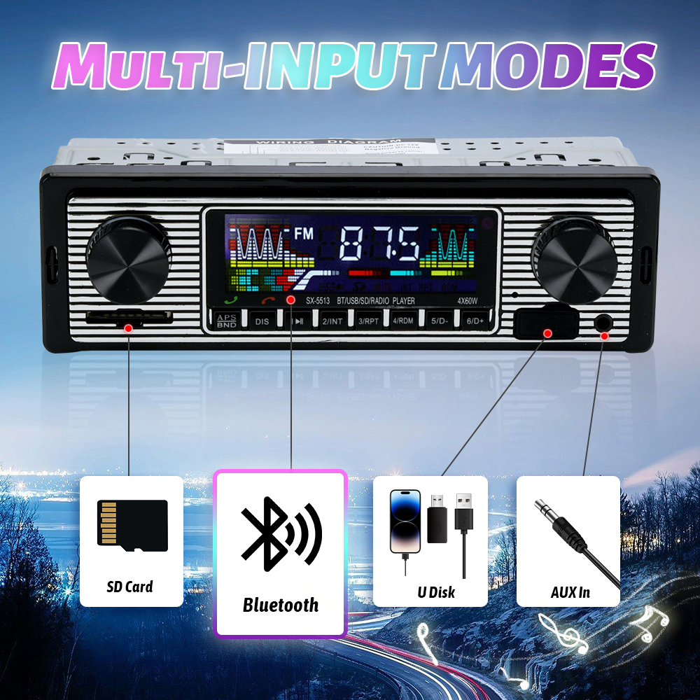 Vintage Car Radio Vehicle Inte - Fm Transmitter review and price