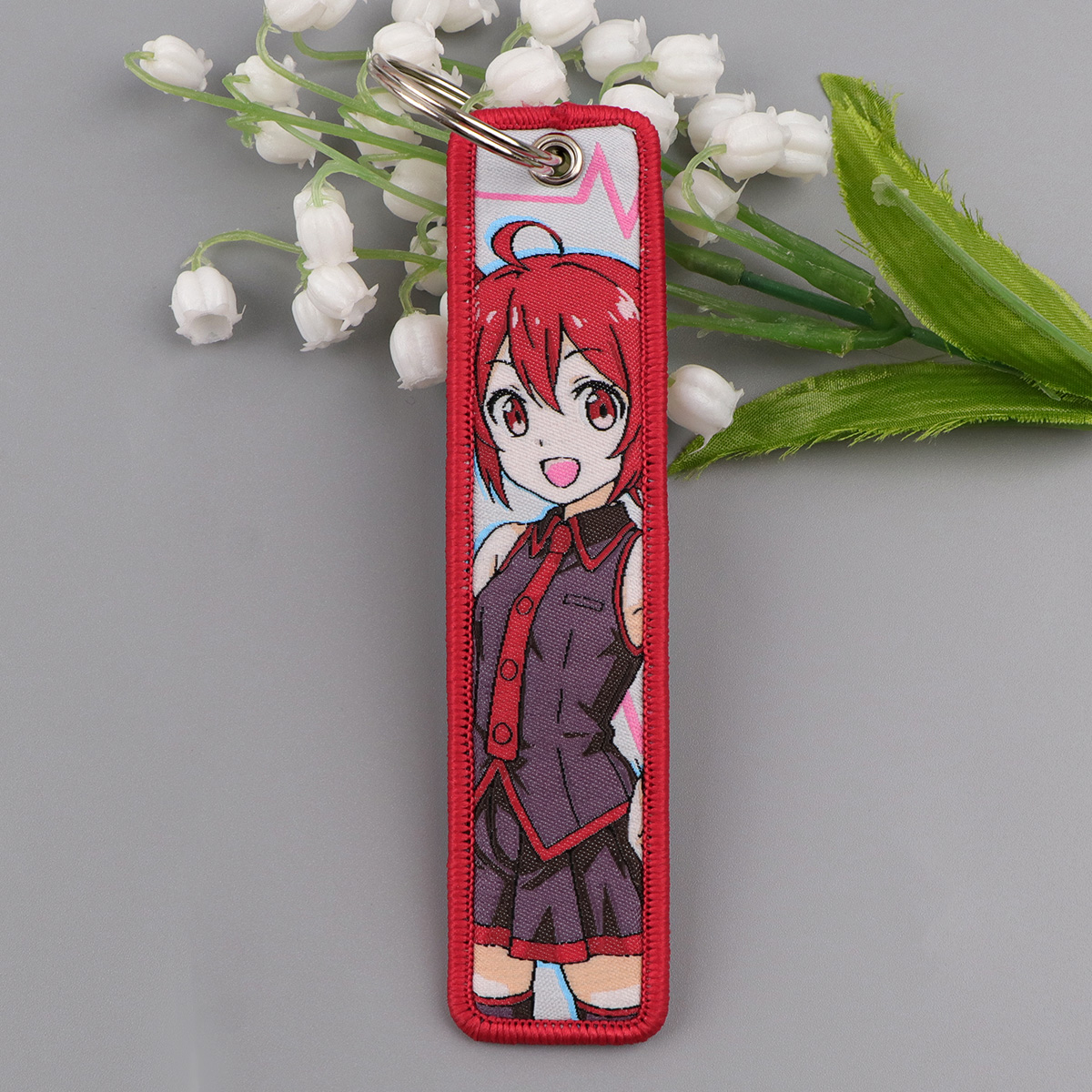 Cute Anime Girls Keychain for  - Car Accessories Girl review and price