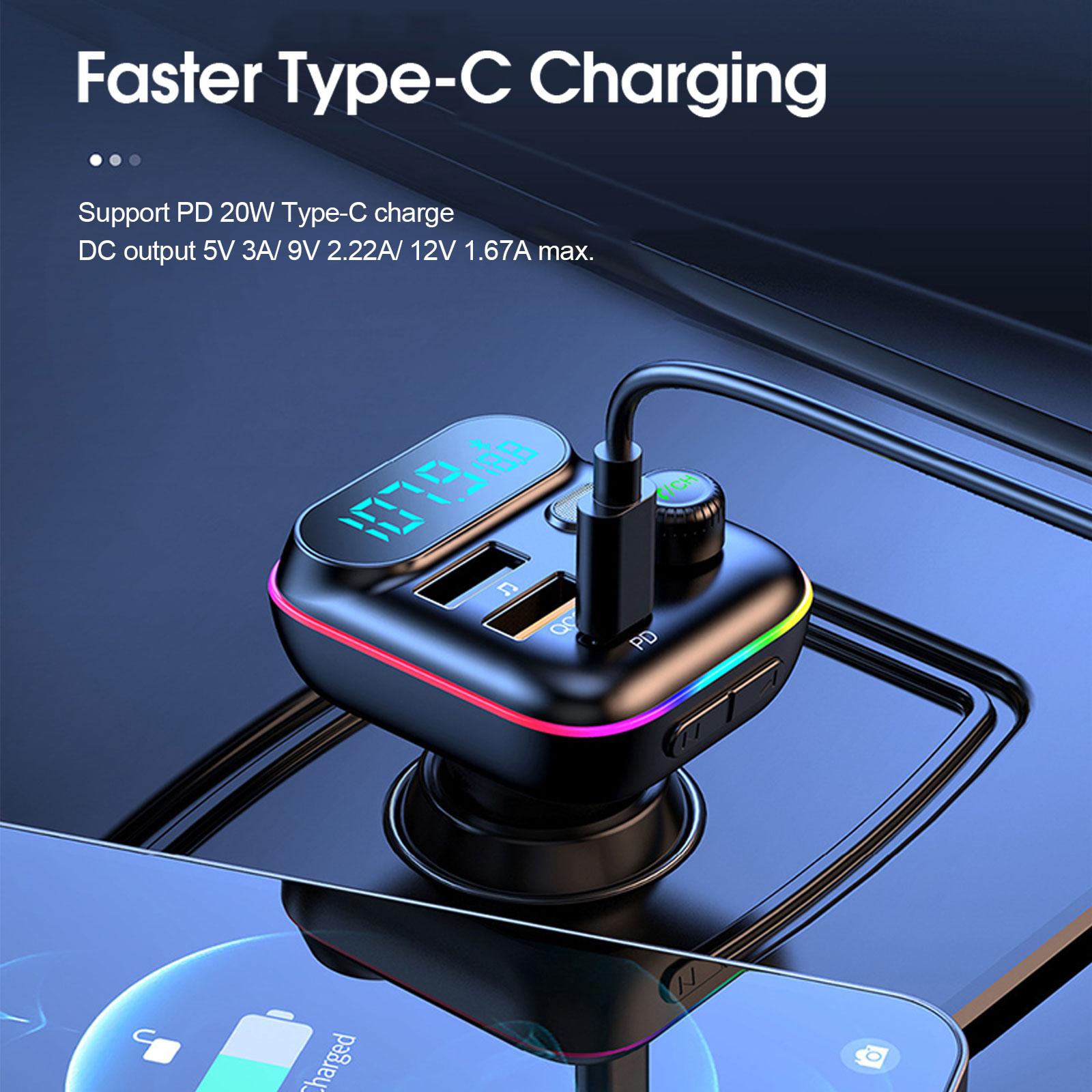 Car PD 18W QC3.0 Fast Charge B - Fm Transmitter review and price
