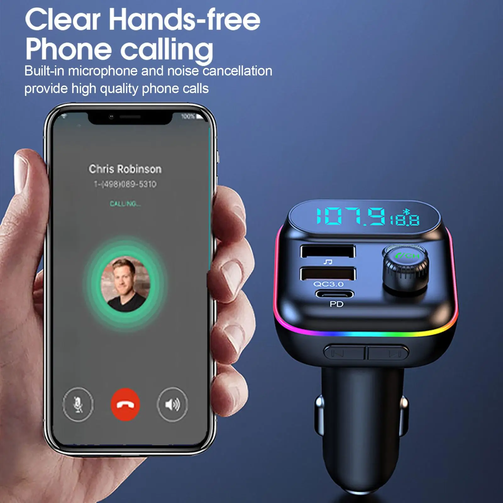 Car PD 18W QC3.0 Fast Charge B - Fm Transmitter review and price