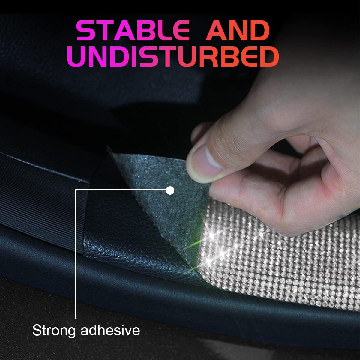 1pc Fashion Bling DIY decorati - Car Door Edge Guard review and price