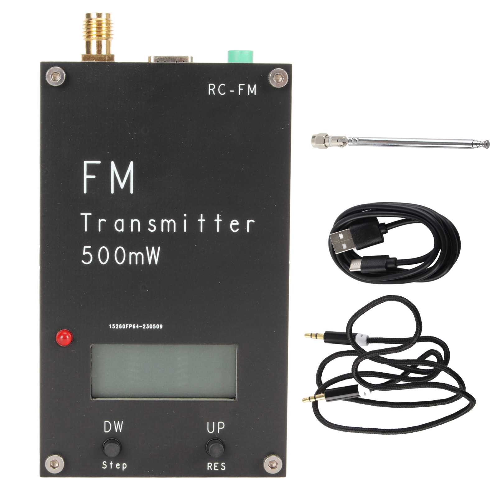 500mW FM Transmitter with LCD  - Fm Transmitter review and price