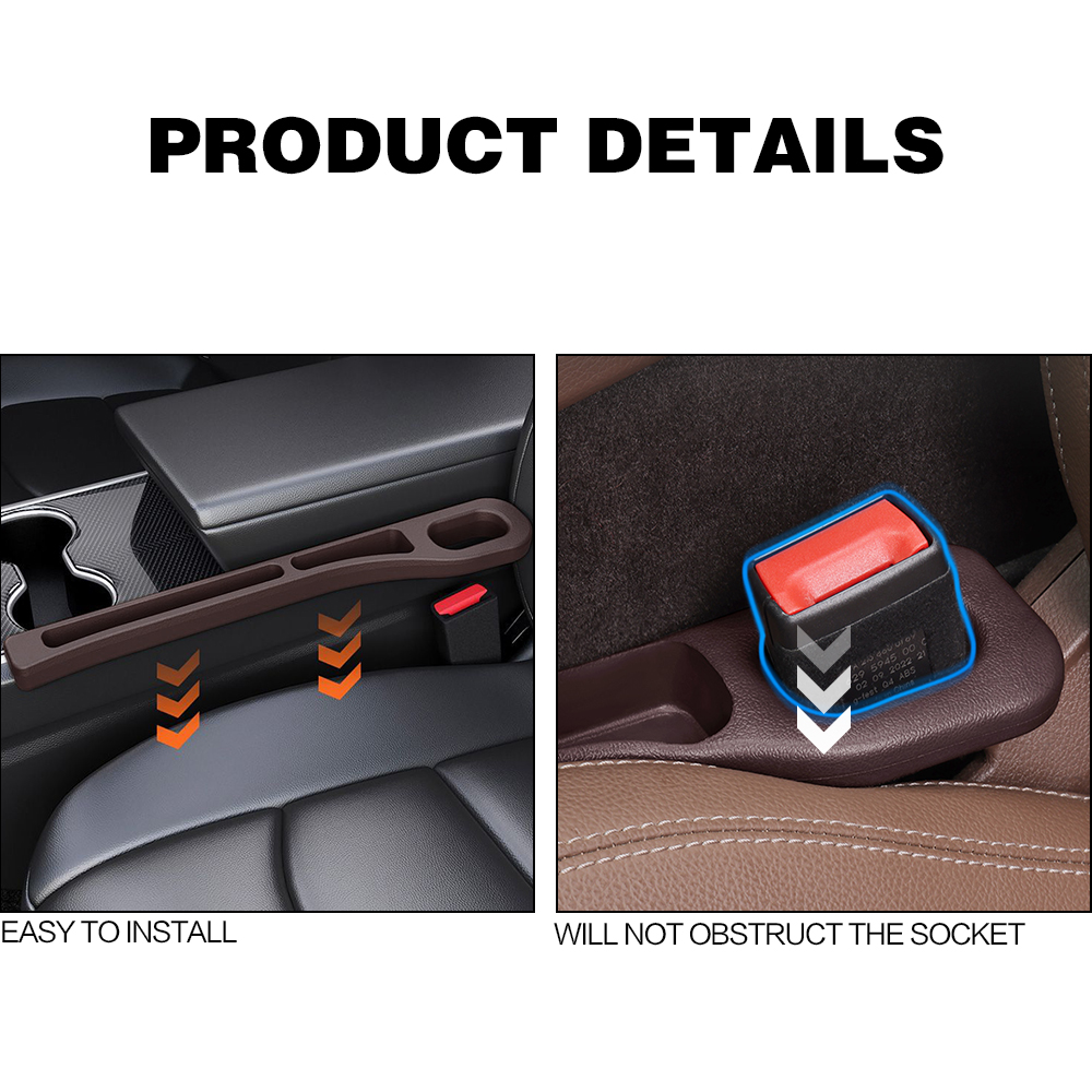 2XPCS New Car Seat Gap Filler  - Car Accessories Quirky review and price
