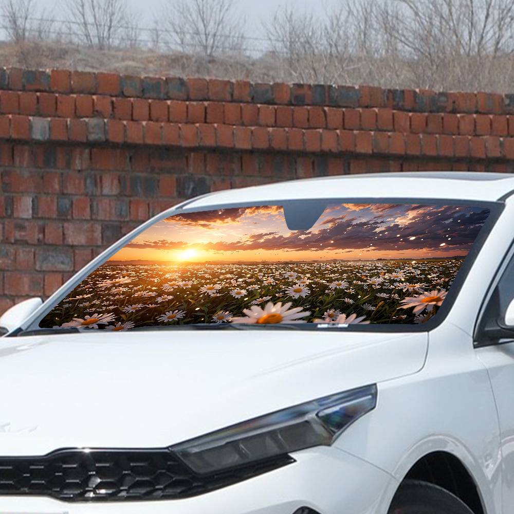 Sunshine And Flowers Car SunSh - Car Accessories Window review and price