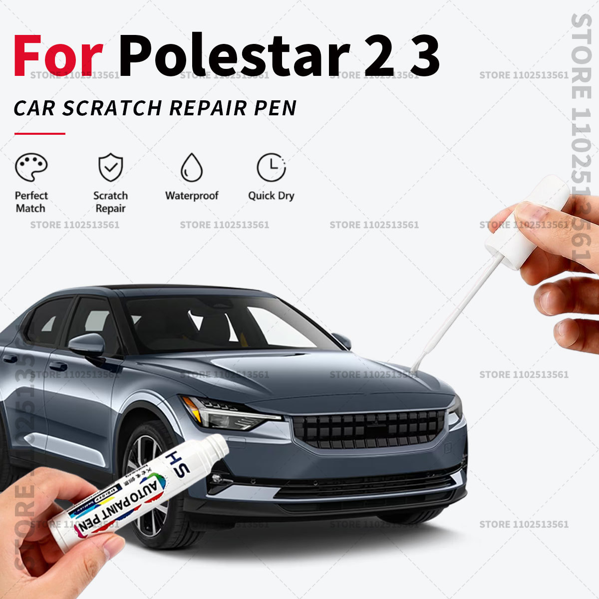 Car Touch Up Paint Pen Quick R - Car Scratch Remover Pen review and price