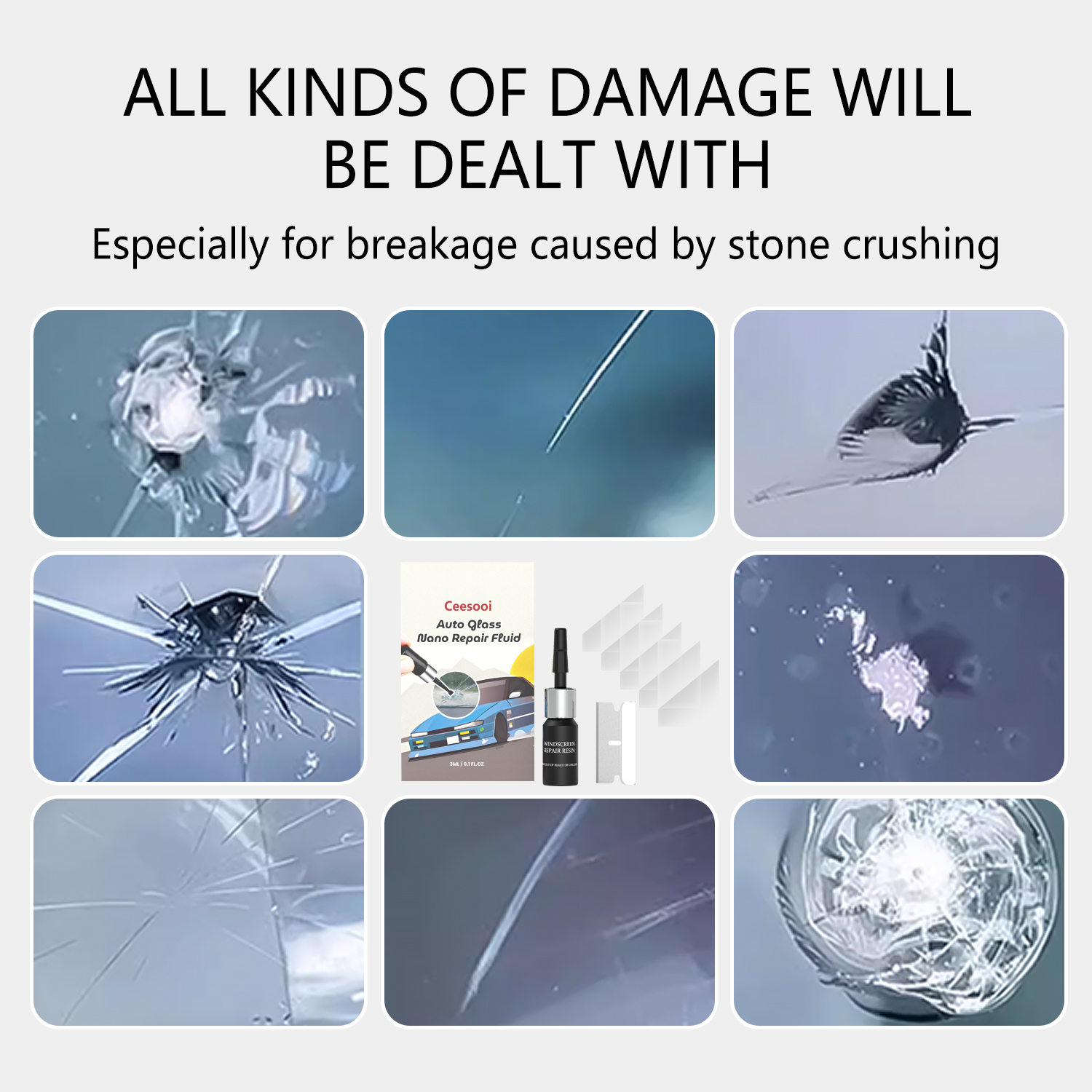 Windshield Car Crack Repair Ki - Car Accessories Window review and price