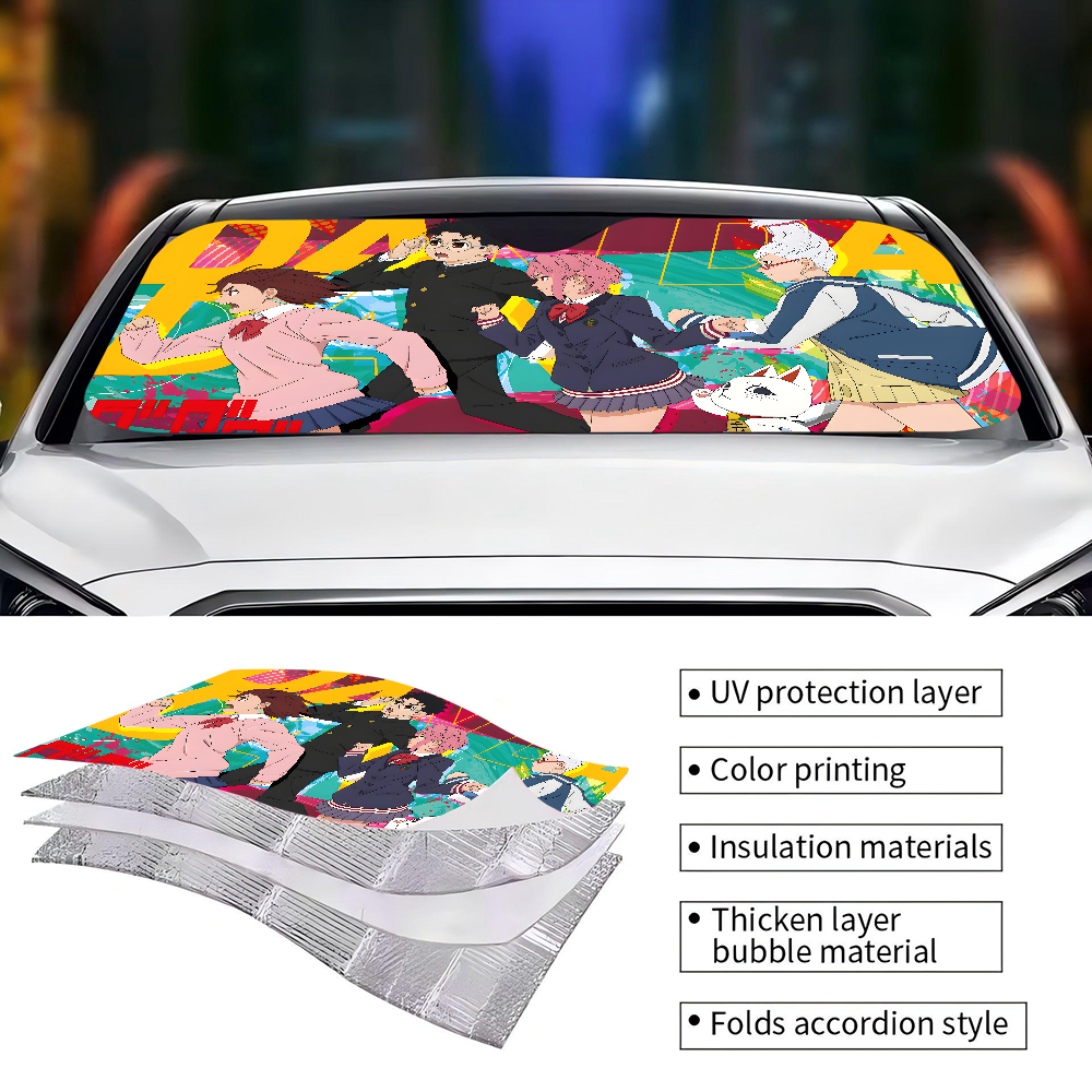 Anime D-dandadan Car Window Su - Car Accessories Window review and price