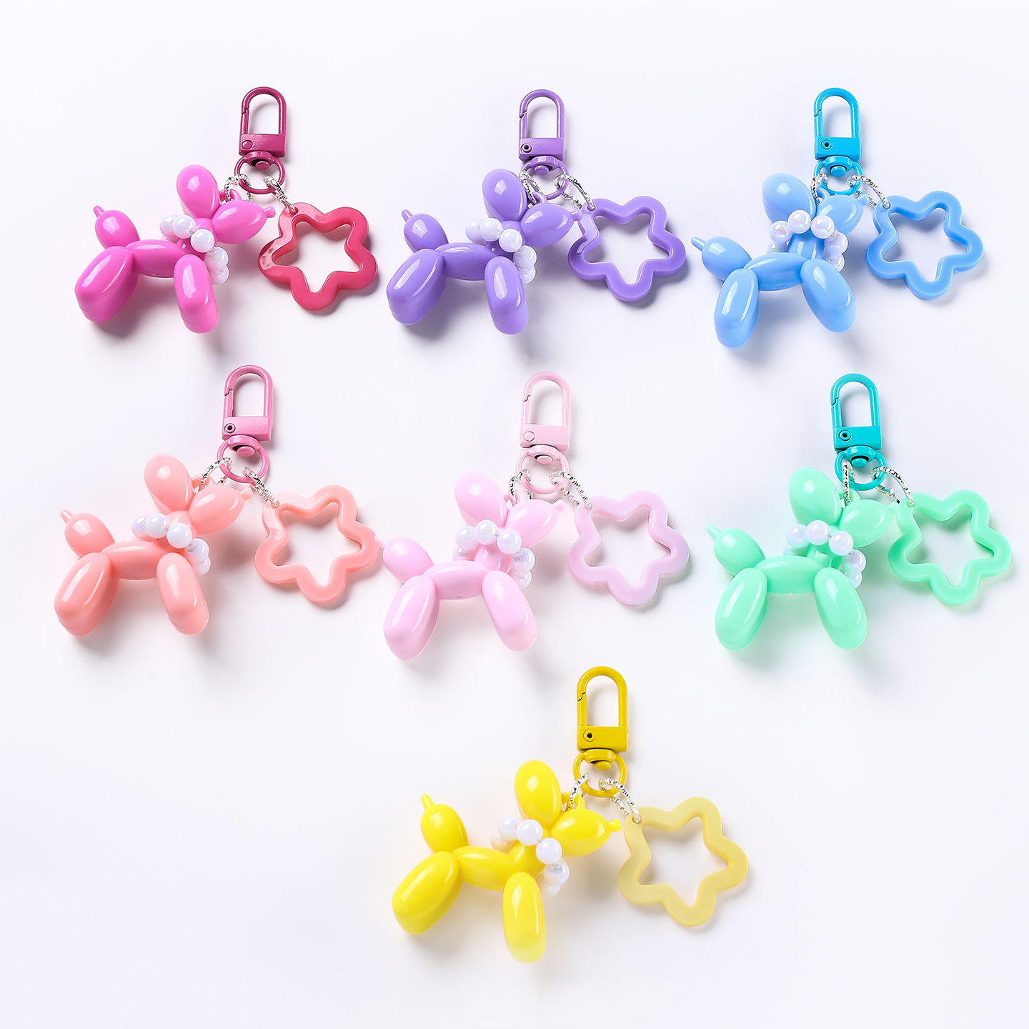 1pc Jelly Balloon Dog With Pea - Car Accessories Girl review and price