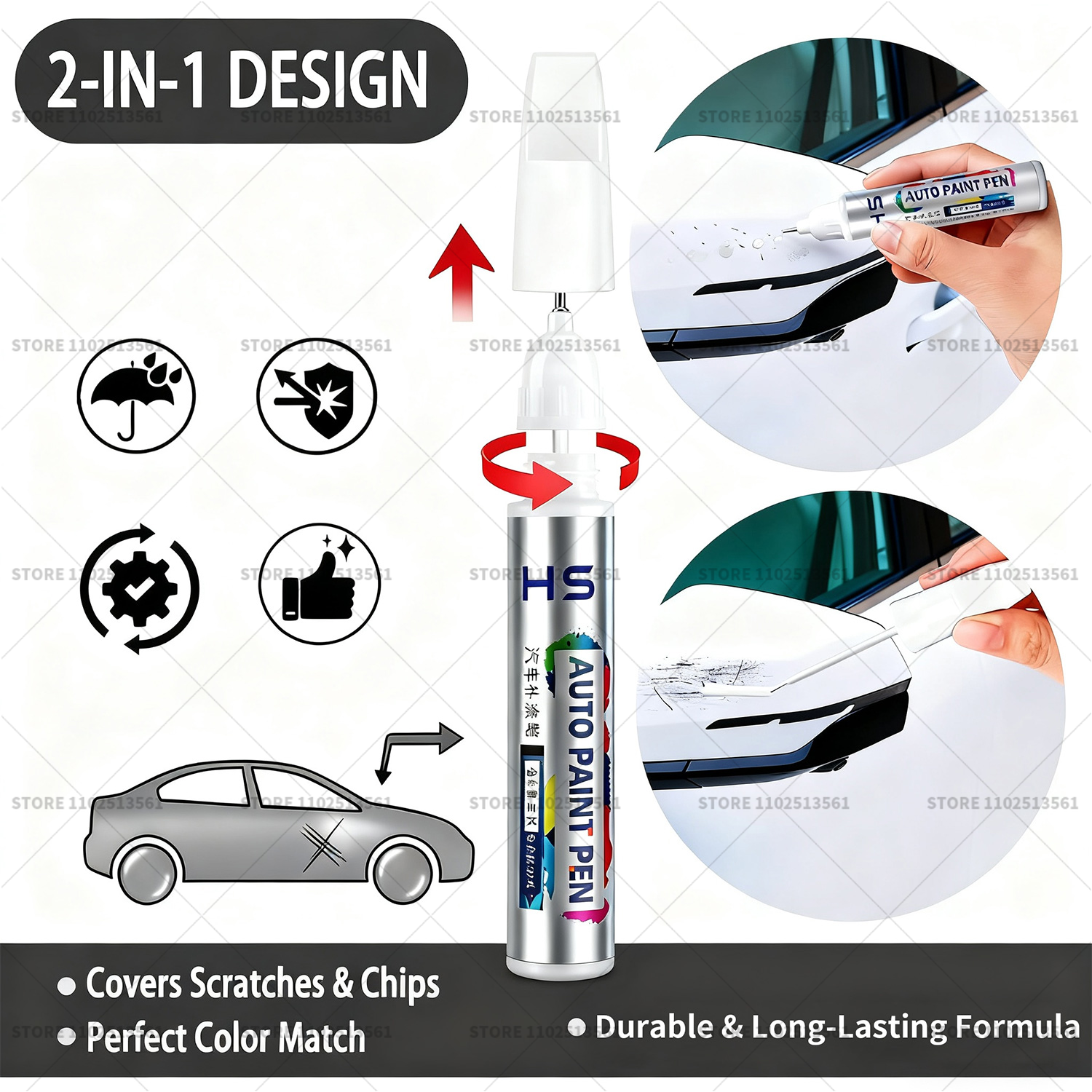 For Toyota Highlander Car Pain - Car Scratch Remover Pen review and price