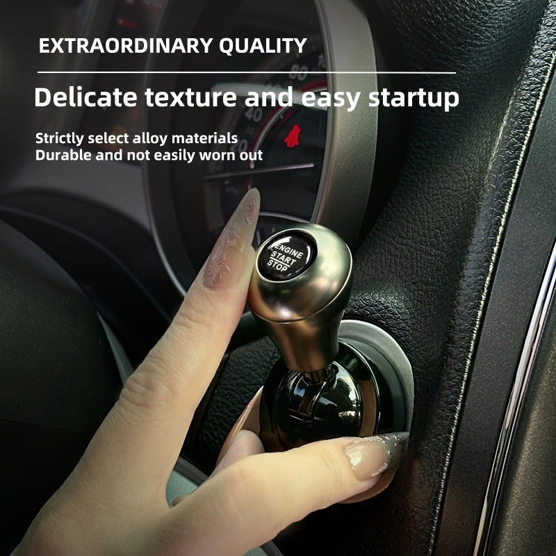 Car One-Touch Start Button wit - Car Accessories Quirky review and price