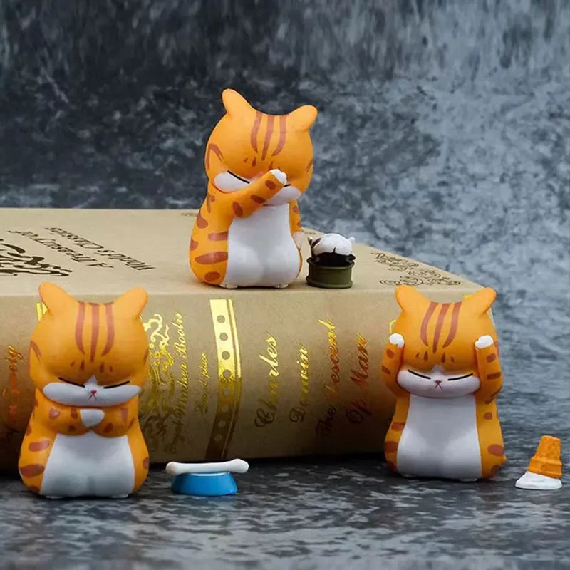 Thinking Cat Blind Box Cute An - Car Accessories Girl review and price