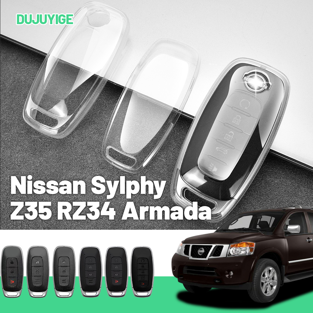 Clear TPU Car Key Case For Nis - Car Accessories Nissan Xtrail review and price