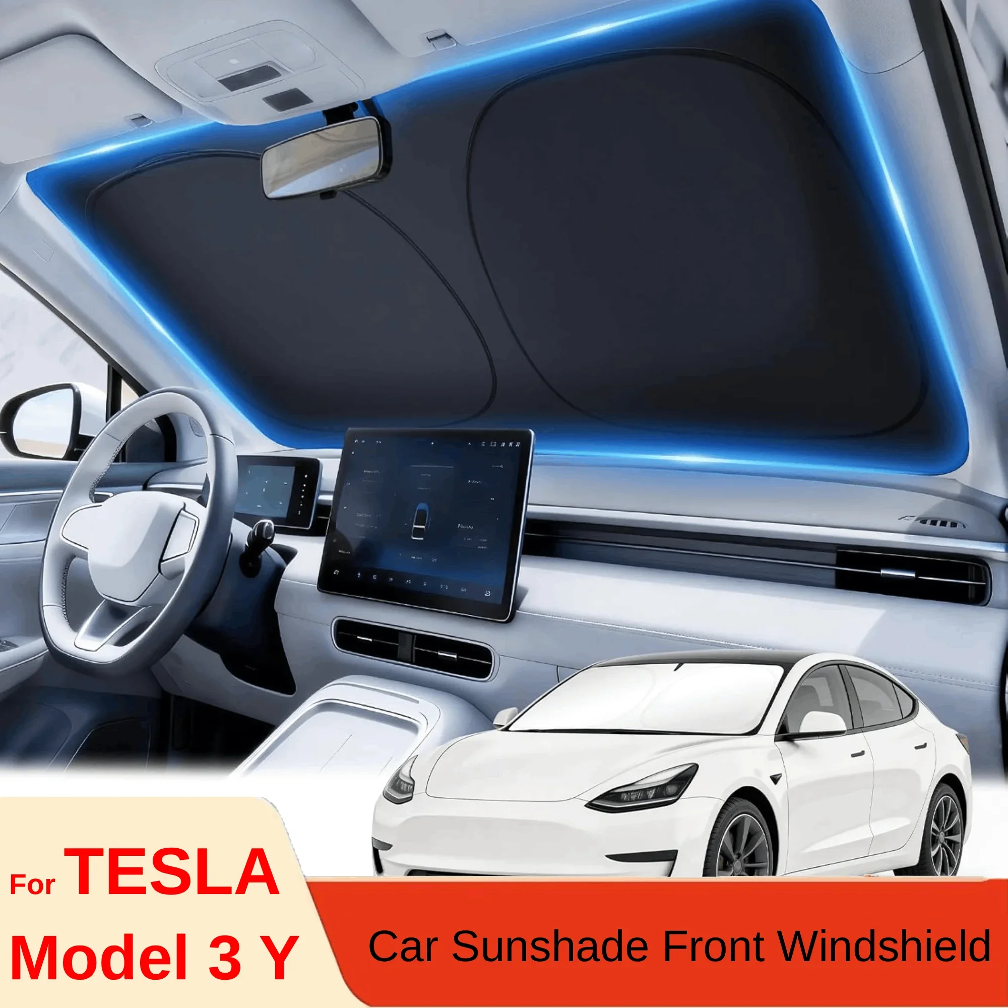 For Tesla Model Y Juniper Car  - Car Accessories Window review and price