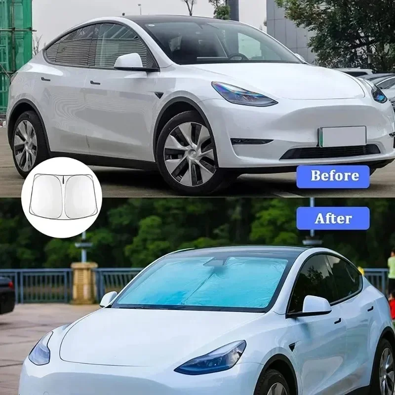 For Tesla Model Y Juniper Car  - Car Accessories Window review and price